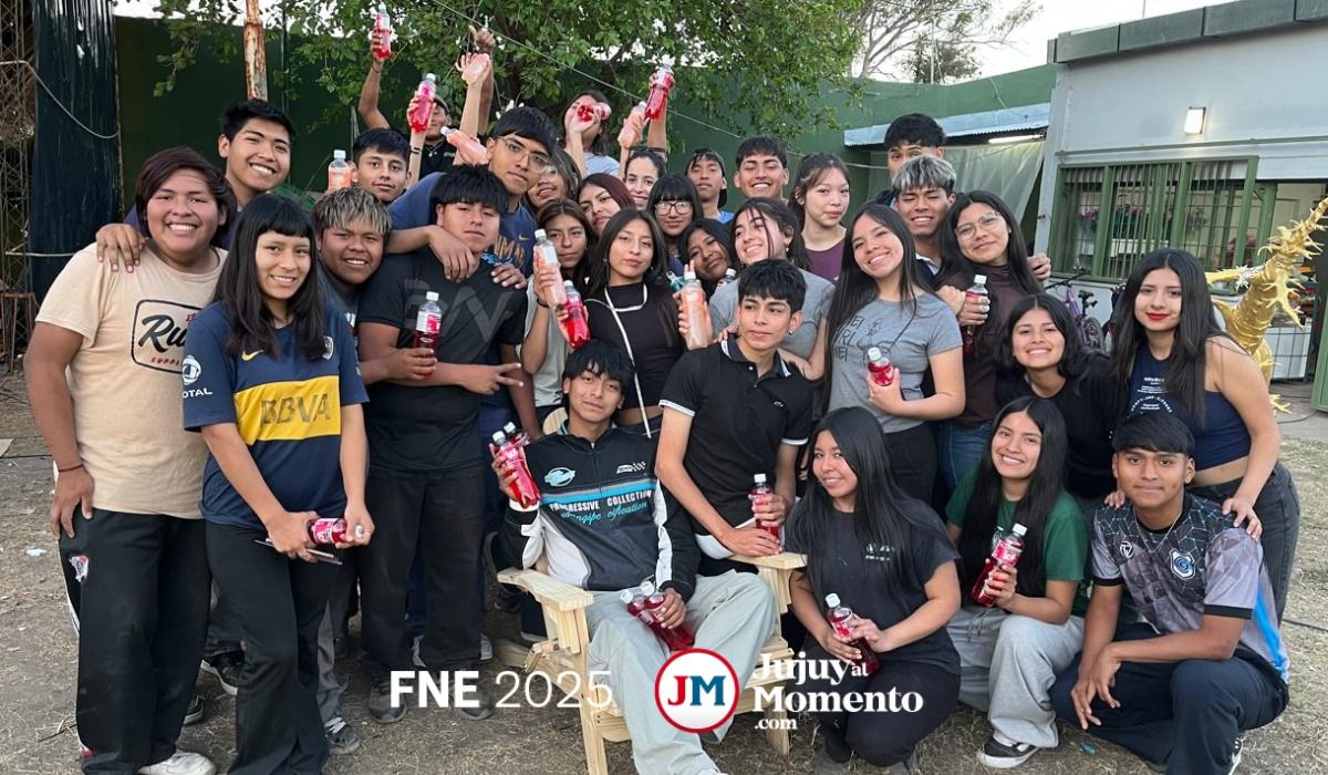 Los alumnos del Comercial N° 2 de Palpalá nos muestran su canchón