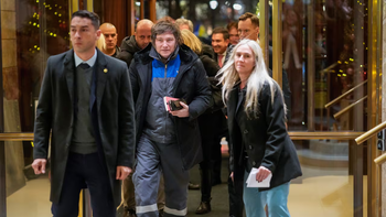 Milei participa de la entrega del premio Nobel de la Paz a María Corina Machado