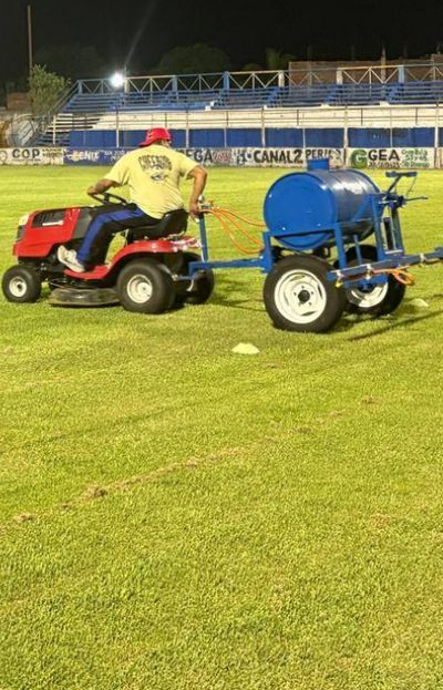 Mejoras en el césped del 