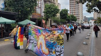 Comunidades originarias marcharon exigiendo la renuncia de Yolanda Cruz