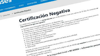 Quiénes deben tramitar la Certificación Negativa para seguir cobrando en ANSES