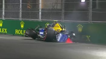 El durísimo accidente de Franco Colapinto que pone en riesgo su presencia en el GP de Las Vegas