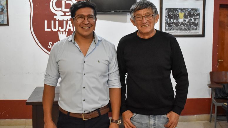 Luján ratificó a Hugo Peñaloza y proyecta nuevas obras