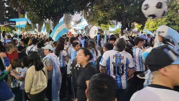 Desmanes en el Centro: hubo siete detenidos en los festejos por el triunfo argentino