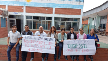 Preceptores jujeños van a un nuevo paro y movilización
