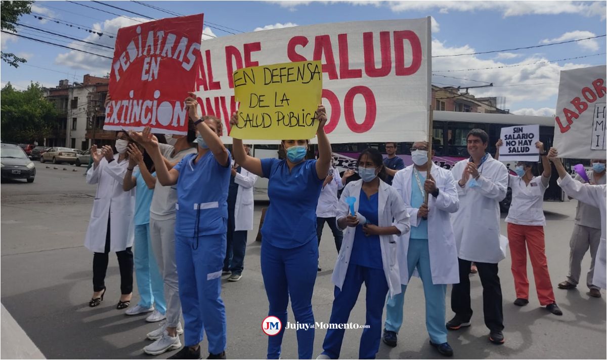 Salud colapsada: nueva marcha en defensa del hospital público