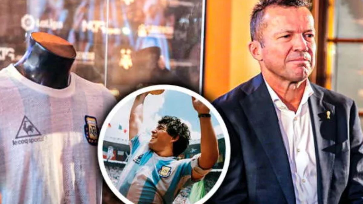 La Camiseta Que Diego Maradona Usó En La Final De México 86 Volvió A La Argentina 6243