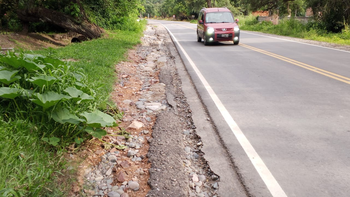 Preocupación por el deterioro en la Ruta 56, recientemente inaugurada