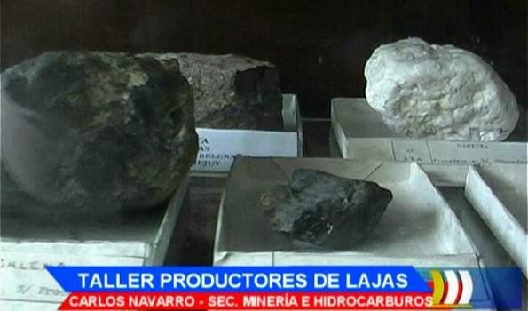 Se realizó un nuevo taller para productores de laja