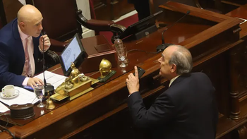 Guillermo Francos levantó la sesión en el Senado: 