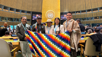 Comunidades originarias jujeñas participaron de un foro en Estados Unidos
