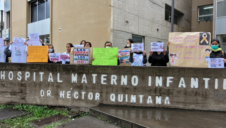 Hospital Materno Infantil: piden terminar la Hospital Materno Infantil: piden terminar la