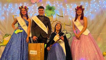 Brunela Agüero nueva soberana del Bachillerato N° 16