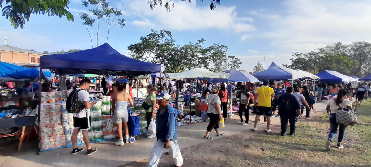 El fenómeno de la Feria Medalla Milagrosa en Alto Comedero: cada vez hay más vendedores