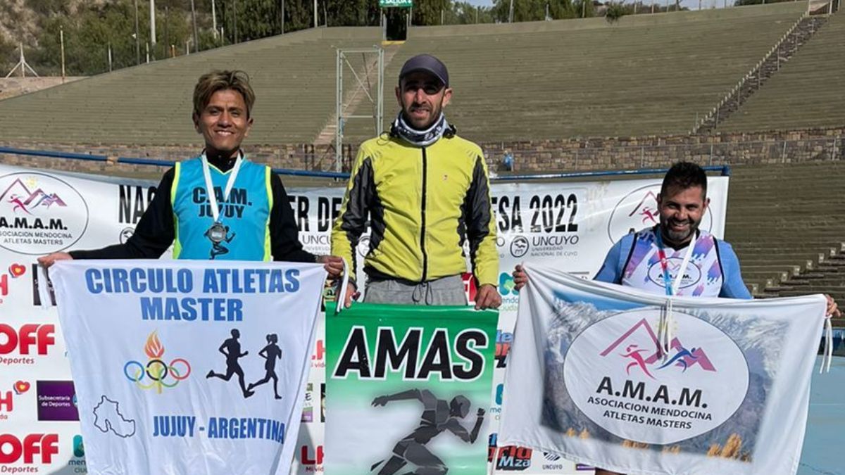 Mendoza Corre: el jujeño Leonardo Álvarez, subcampeón de Campo Traviesa