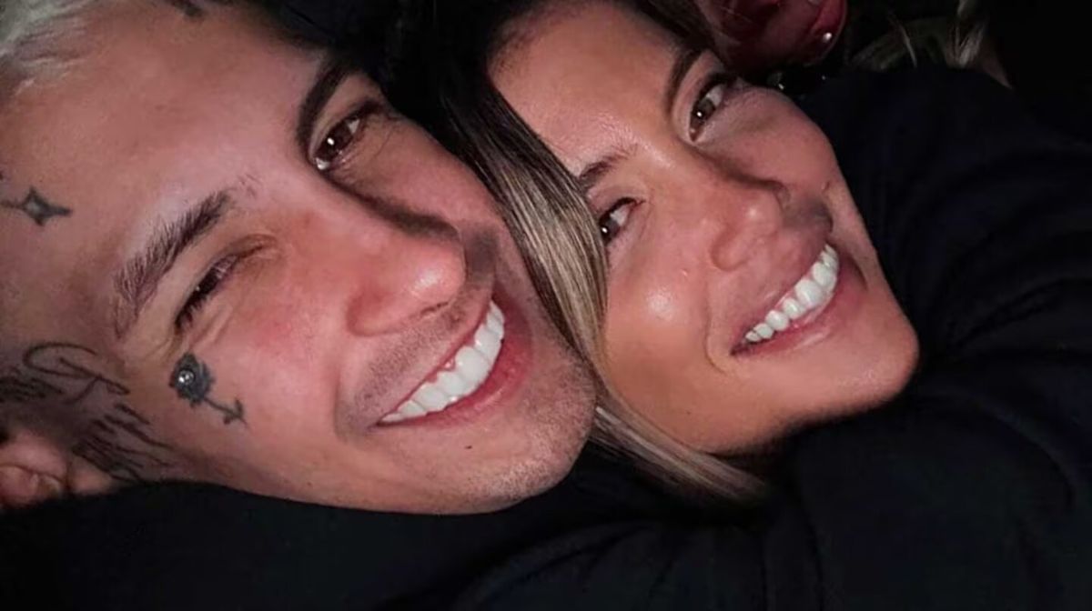 Wanda Nara y L-Gante (Foto: Instagram @wanda_nara)