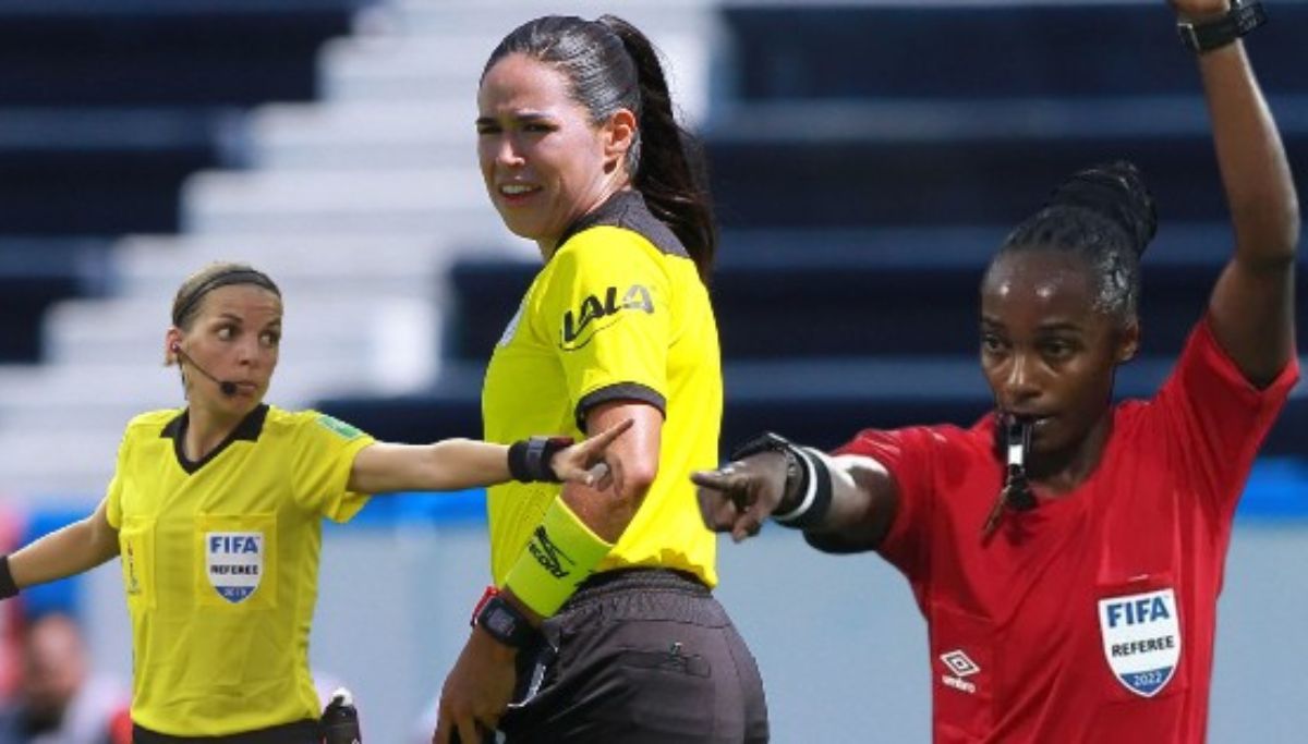 Histórico: por primera vez, árbitros mujeres en un Mundial