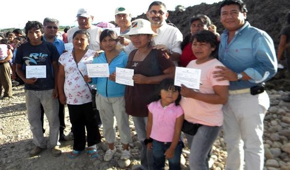 Se entregaron certificados de propiedad a vecinos relocalizados en Alto Comedero