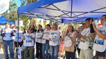 Tercer día de ayuno docente: CEDEMS no descarta un nuevo paro