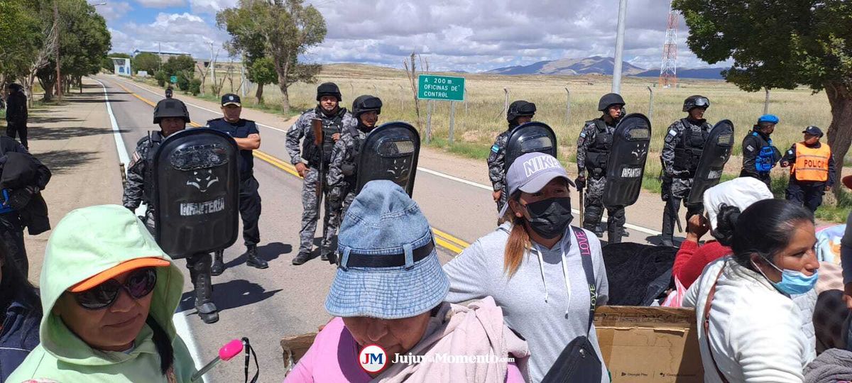 Otra vez la policía de Morales: reprimieron protesta en escuela de La Quiaca