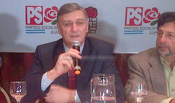 Hermes Binner pasó por Jujuy antes de su visita a Humahuaca