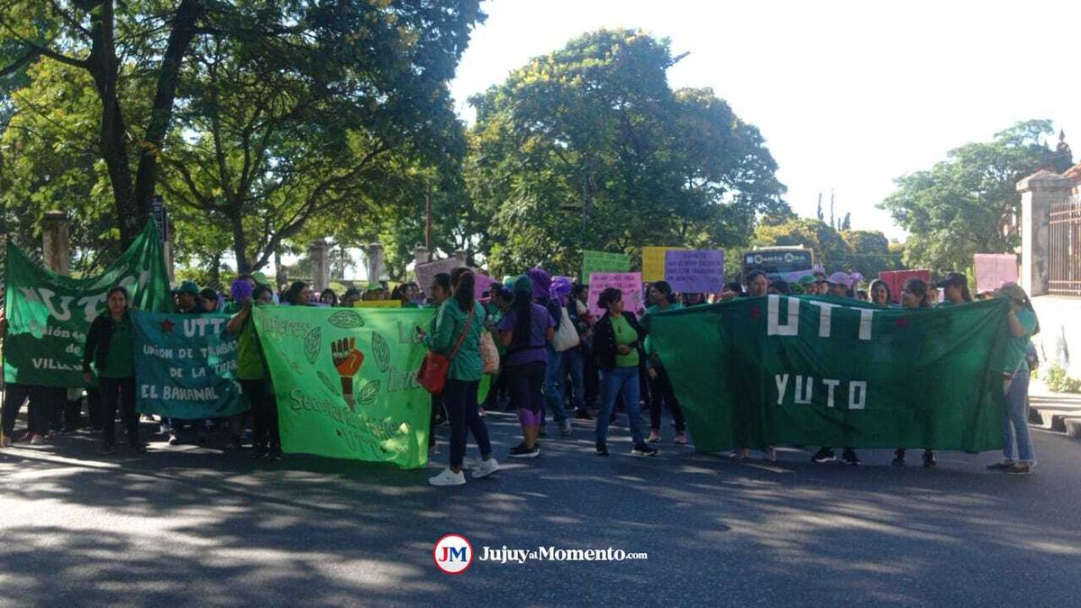Trabajadoras de la tierra marcharon en Jujuy