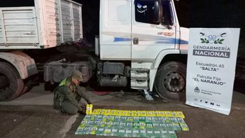 Secuestran importante carga de cocaína que salió de Jujuy rumbo a Entre Ríos