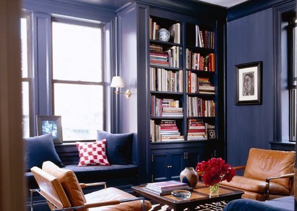 Decorando con color índigo