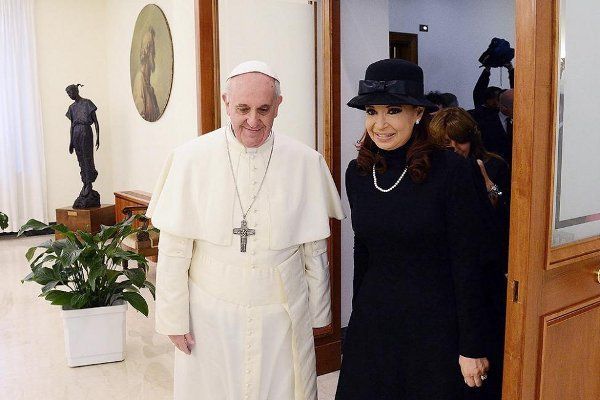 El papa Francisco se entrevistó con Cristina Fernández