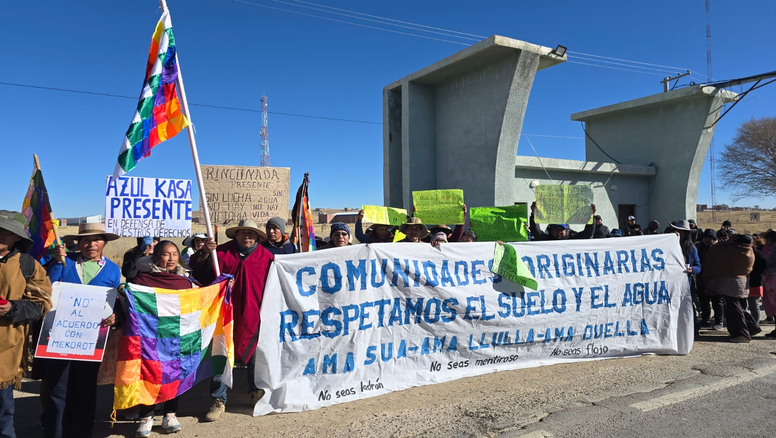 4 días y 295 kilómetros: inició la marcha de comunidades originarias