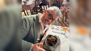 Donato De Santis encantado con la gastronomía jujeña
