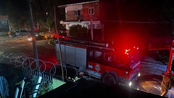 Voraz incendio causó serios daños a una vivienda de Libertador
