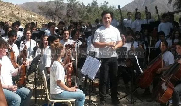 La Orquesta Juvenil Nacional “Juana Azurduy” deleitó al pie del Pucará