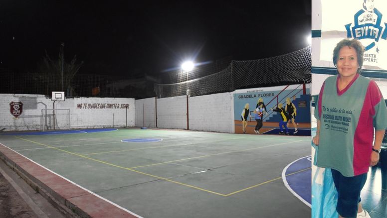 Con homenaje incluido, el Club Luján inauguró el polideportivo 