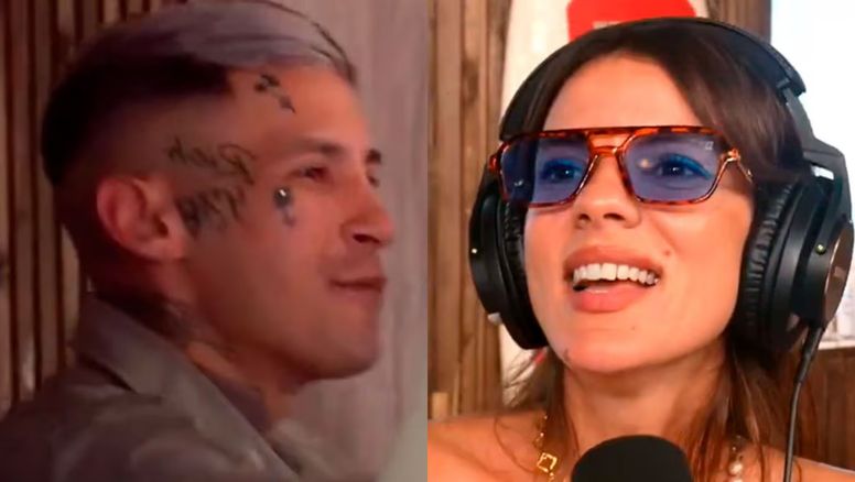 El comentario sin filtro de L-Gante a Gimena Accardi que sorprendió a todos