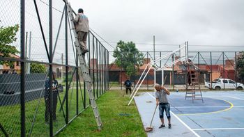 Obras que unen a los clubes y al barrio