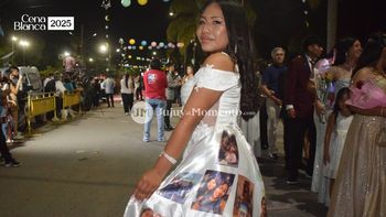 El outfit más emotivo de la Cena Blanca de Palpalá