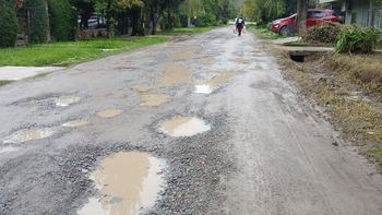 Calles deplorables y falta de obras en Villa Jardín de Reyes