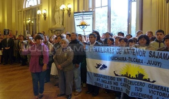 Rindieron homenaje a los veteranos y caídos en Malvinas
