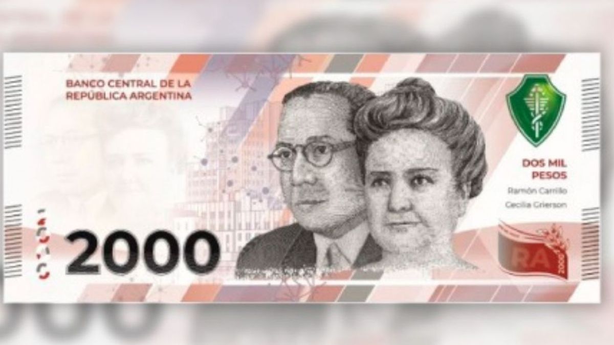 La circulación del nuevo billete de $2.000 ya tiene fecha