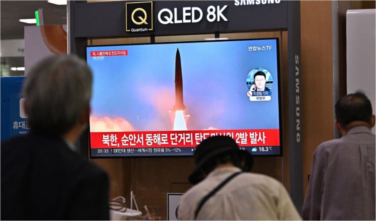 Corea del Norte probó otro misil antes de la visita de la vicepresidenta de EEUU a Corea del Sur