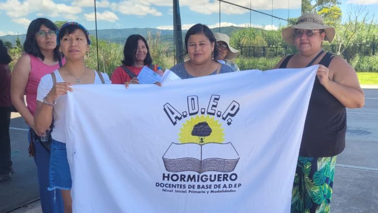 Docentes de bases de ADEP volvieron a pedir una real participación en paritarias