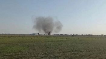 Una avioneta se estrelló durante un festival de acrobacias en Córdoba: dos víctimas