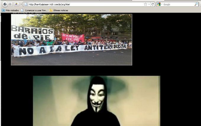 Hackearon la página de la Municipalidad de San Salvador de Jujuy