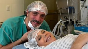 Rocío Marengo y Eduardo Fort presentaron a su bebé recién nacido en las redes