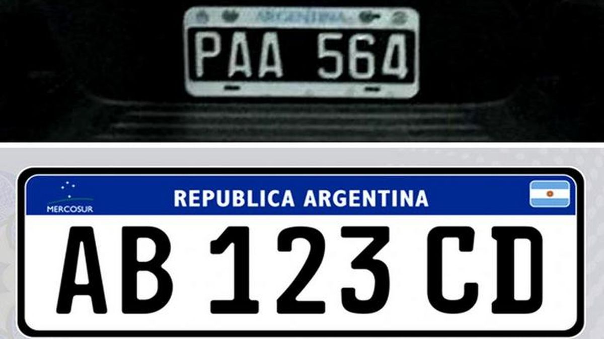 Se viene la nueva patente argentina Cómo es y desde cuándo saldrá a la