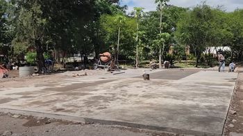 Primer espacio exclusivo para Newcom: avanza una obra que impulsa deporte e inclusión