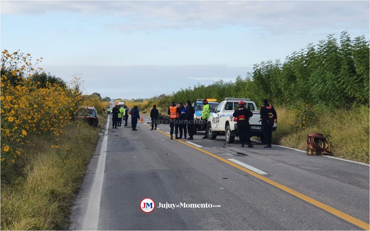 Terrible choque fatal en Ruta 66: un muerto y dos heridos de gravedad
