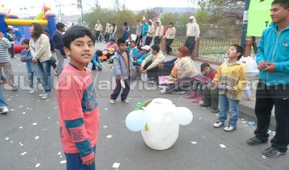 La Tupac Amaru homenajeó a los niños jujeños