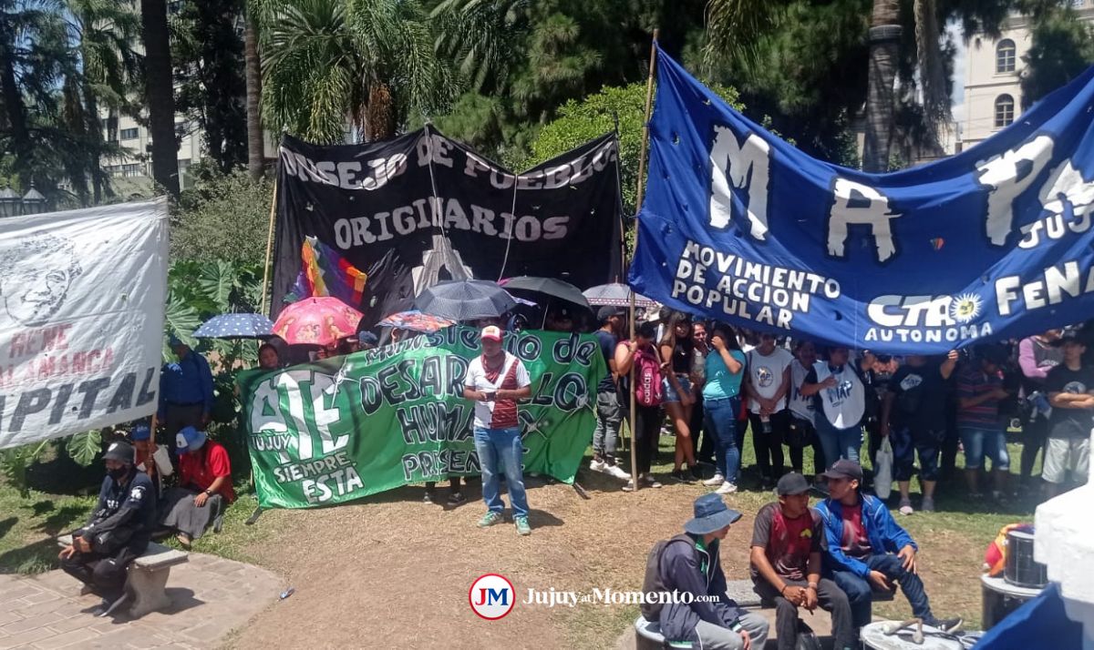 En Jujuy, las organizaciones se sumaron al reclamo nacional por los planes sociales